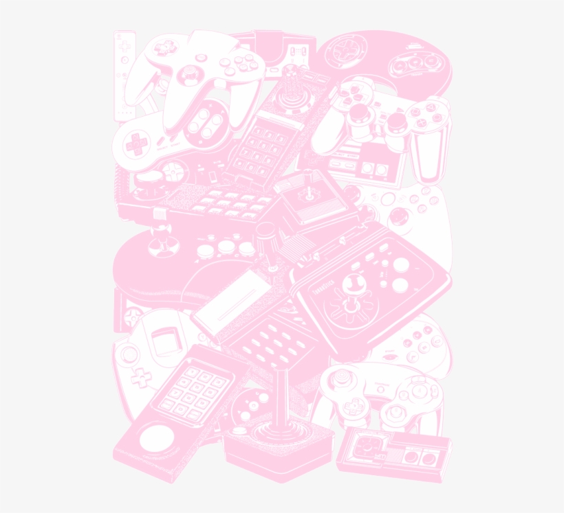 Gaming My Edit Pink Video Games Games Jaguar Videogames - Pink Videogames, transparent png download