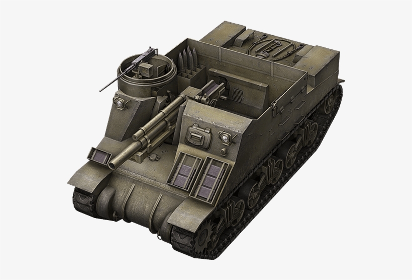 M7 Priest - Churchill Tank, transparent png download