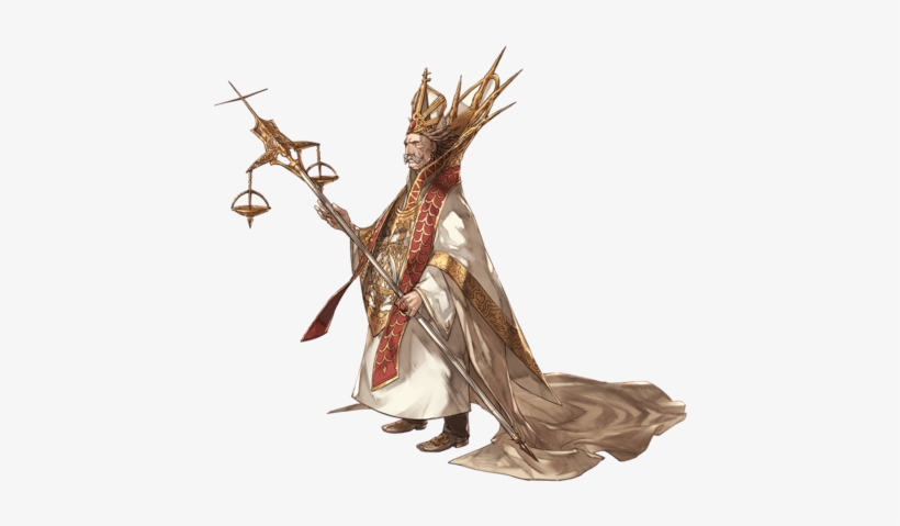 Omar, High Priest Of The Sable Island Holy Order Npc - Priest, transparent png download