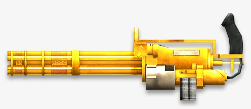 Gatlinggun Gold - Gatling Gun Gold, transparent png download