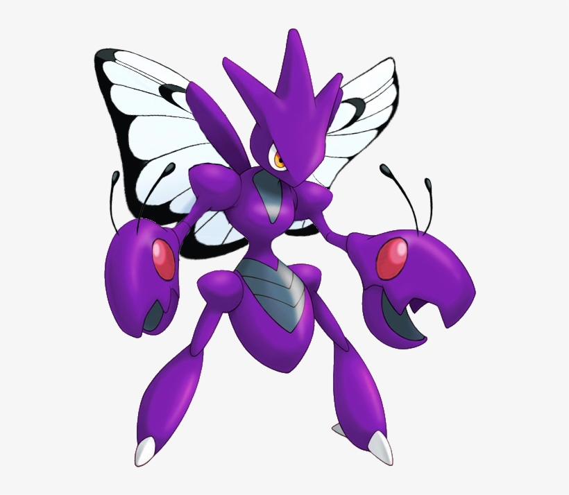 Oc Artscizor X Butterfree - Pokémon, transparent png download