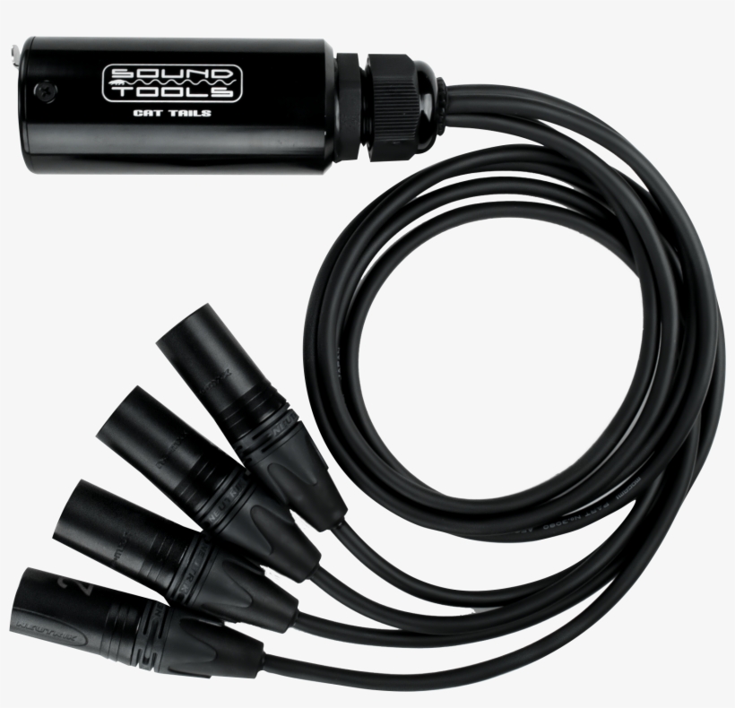 Cat Tails Audio Over Cat5 Break Out - Speaker Wire, transparent png download