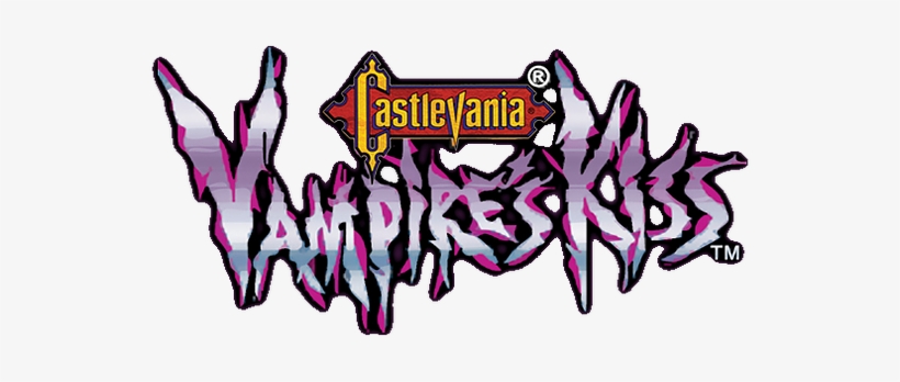 Castlevania Vampire's Kiss Logo - Castlevania Vampire's Kiss Europe, transparent png download