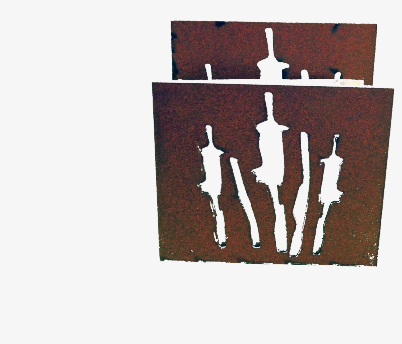 Cattail Larger Image - Earrings, transparent png download