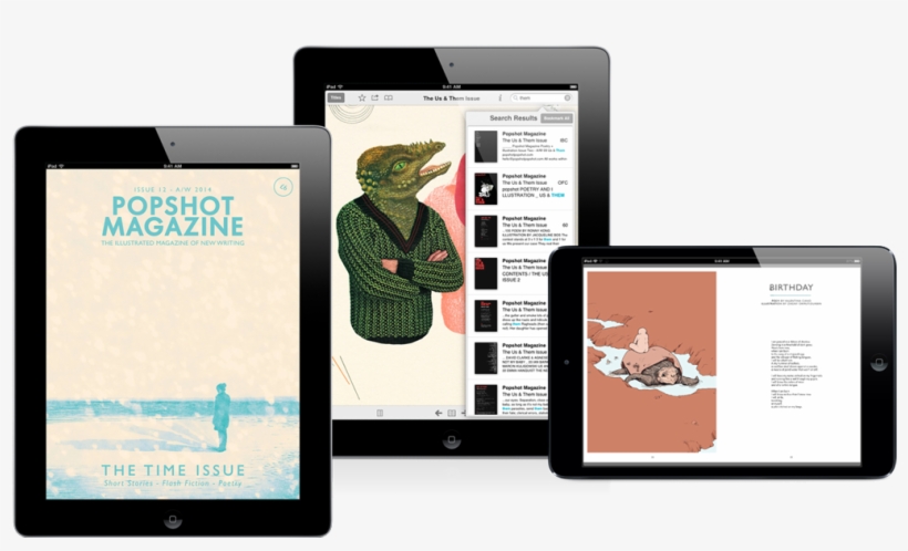 A Year Ago We Launched The Digital Edition Of Popshot - Tablet Computer, transparent png download
