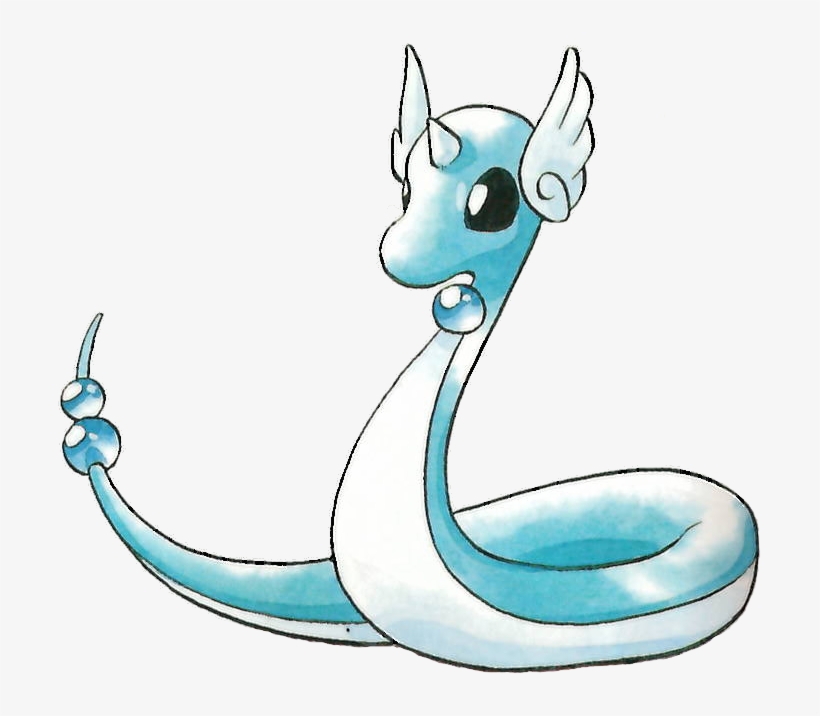 148 Dragonair Used Dragon Dance - Dragonair Red And Blue, transparent png download