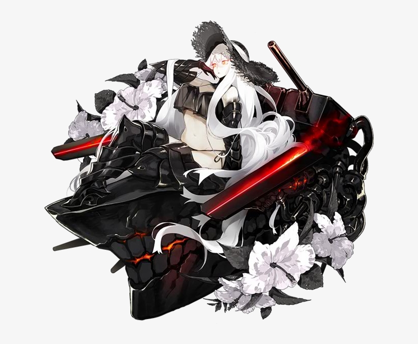 Aircraft Carrier Oni And Aircraft Carrier Summer Oni - Kancolle Aircraft Carrier Demon, transparent png download