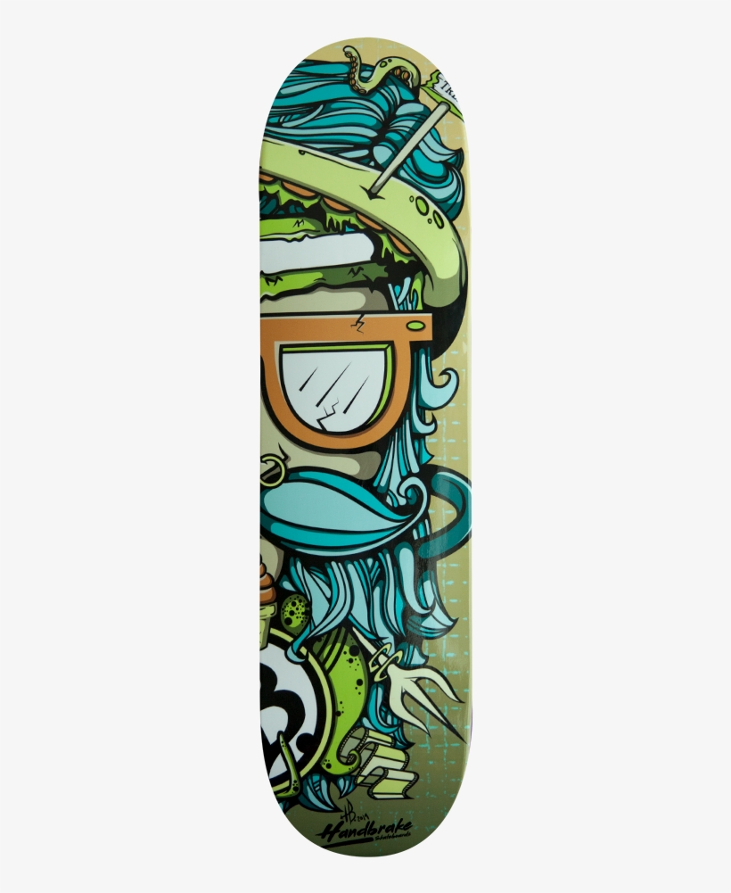 The Dude Right Skateboard Deck - Skateboard, transparent png download