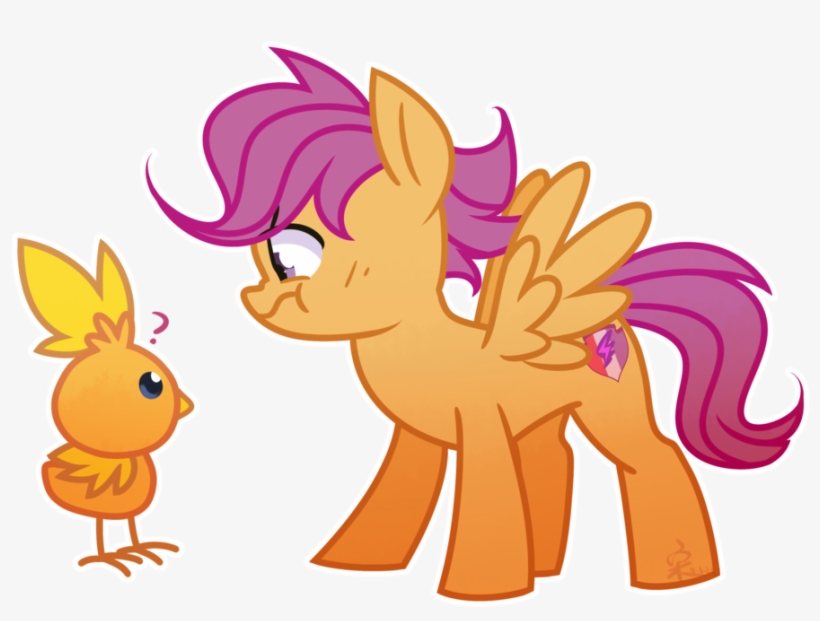 Yaaaco, Crossover, Pokémon, Safe, Scootachicken, Scootaloo, - Deviantart, transparent png download