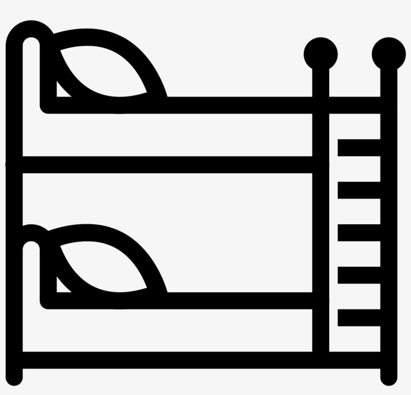 Clip Art Freeuse Download Bedroom Clipart Bunk Free - Bunk Bed Clip Art, transparent png download