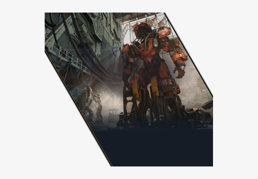 Colossus Type Concept Art - Anthem Bioware Art, transparent png download