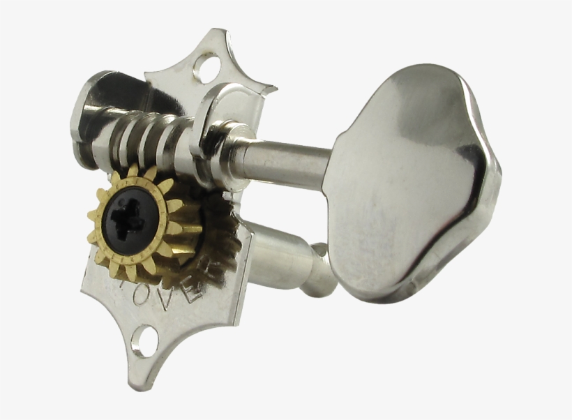 Grover Sta-tite, 3 Per Side Vertical, Nickel - Grover Sta Tite Nickel, transparent png download