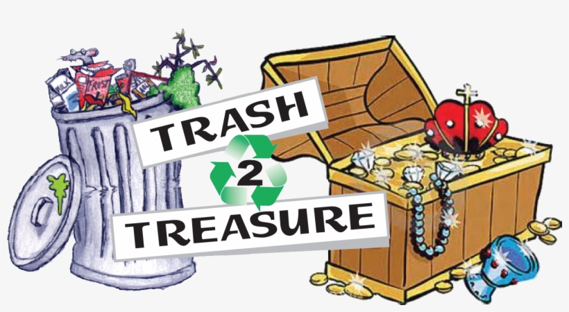 Svg Library Download Treasure Cliparts Trash To - Trash To Treasure, transparent png download
