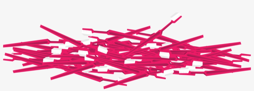 Billions Of Toothbrushs Are Thrown Away Every Year - Wire, transparent png download