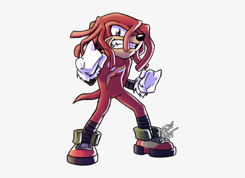 Knuckles - Knuckles The Echidna, transparent png download