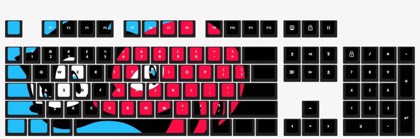 Choose Your Keycap Colors - Computer Keyboard, transparent png download