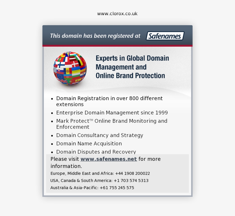 Clorox Europe Limited Competitors, Revenue And Employees - Global Management Services, transparent png download