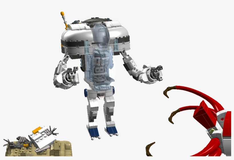 1 / - Lego Subnautica Prawn Suit, transparent png download