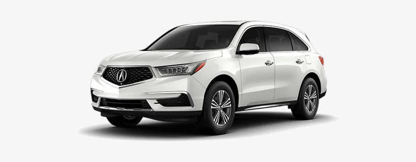 2019 Acura Mdx White, transparent png download