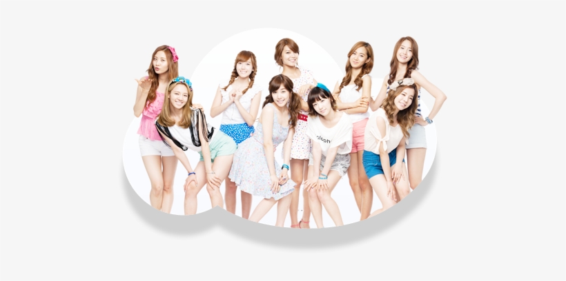 Sonyeo Sidae, Shōjo Jidai) Is A Nine-member South - Snsd Daum Cloud, transparent png download
