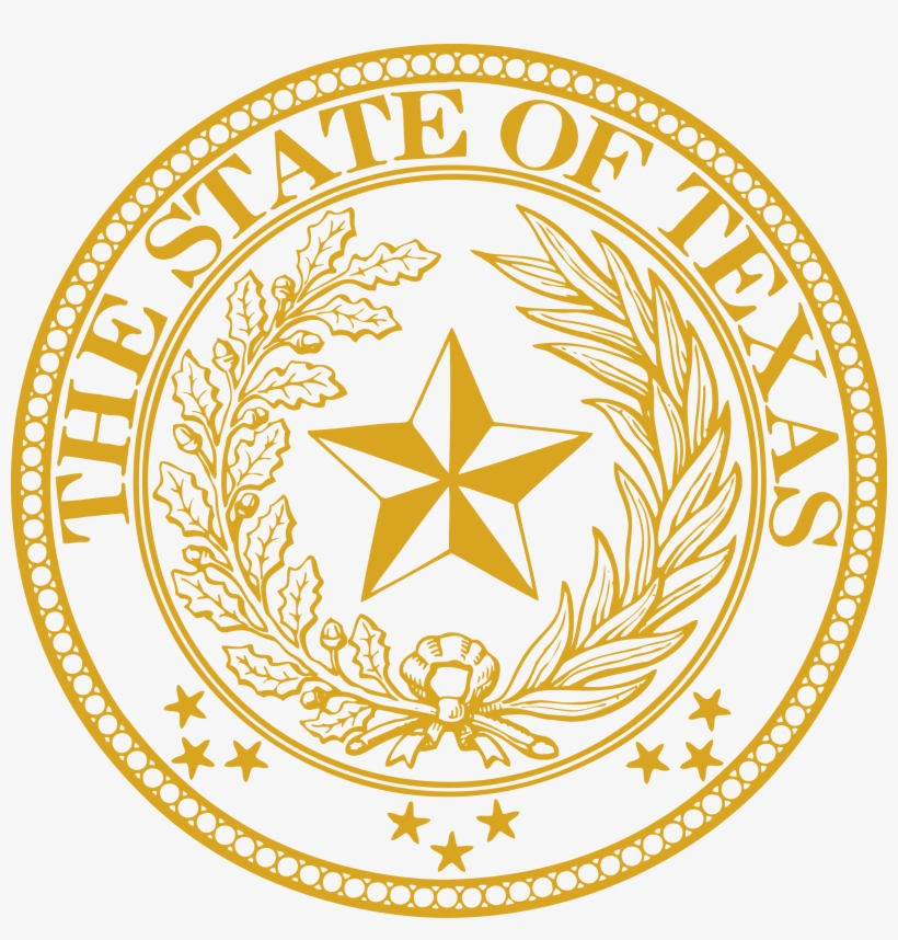 Jarvis Johnson - Texas State Seal Magnet, transparent png download
