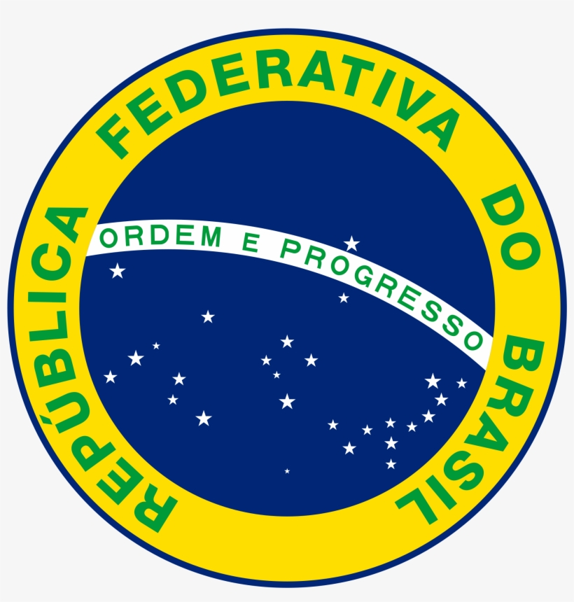 Selo Nacional - National Seal Of Brazil, transparent png download