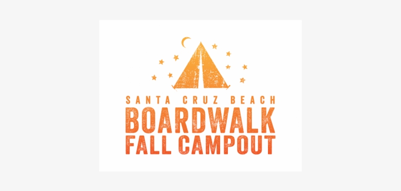 Santa Cruz Beach Boardwalk Fall Campout - Portable Network Graphics, transparent png download
