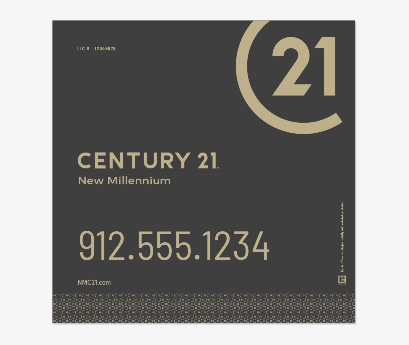 Century 21® Rs-24x24ro Des2b - Century 21 Car Magnets, transparent png download