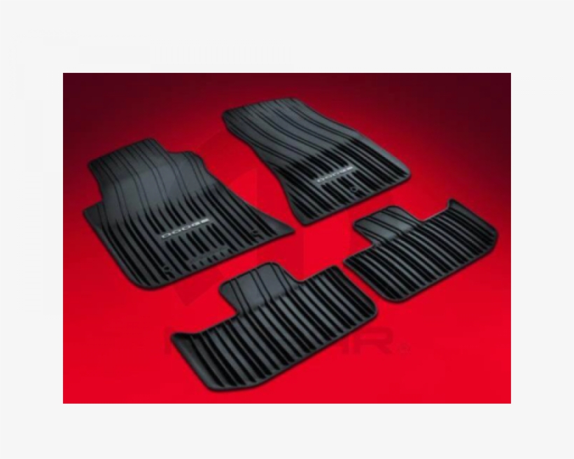 Genuine Mopar Rubber Mats W/ Dodge Logo - Mopar Accessories Slush-style Floor Mats: Mopar Accessories, transparent png download