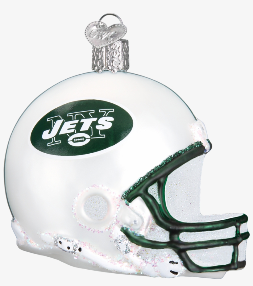 New York Jets Helmet Ornament - New York Jets, transparent png download