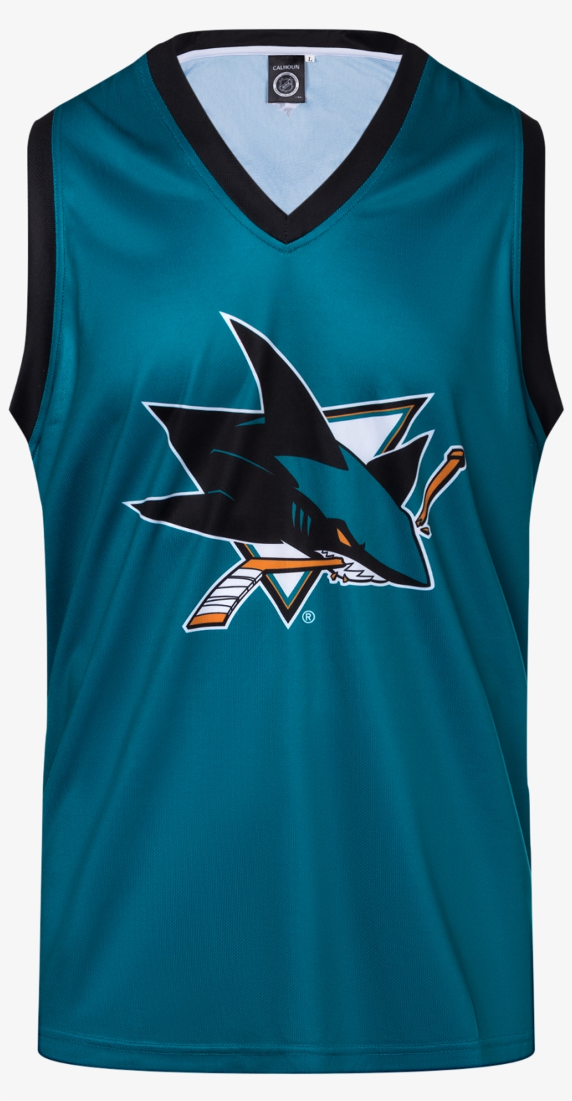 San Jose Sharks Hockey Tank - San Jose Sharks, transparent png download