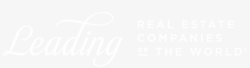 Trec Disclosures - Leading Real Estate Companies Of The World Logo White, transparent png download