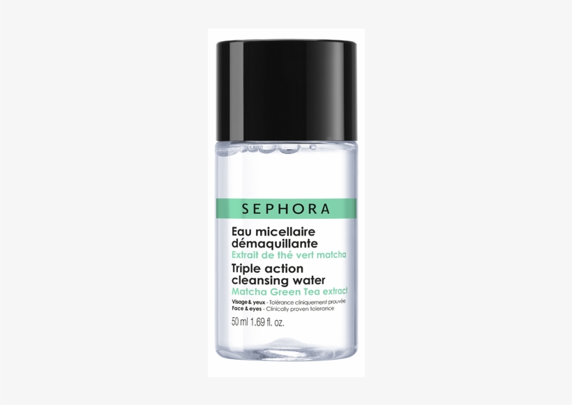 Triple Action Cleansing Water For Face And Eyes - Sephora Collection Triple Action Cleansing Water, transparent png download
