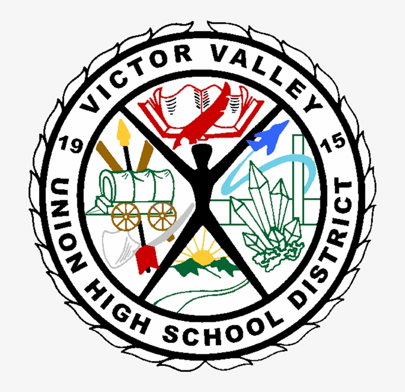 Victor Valley Union High School District - Victor Valley School District Logo, transparent png download