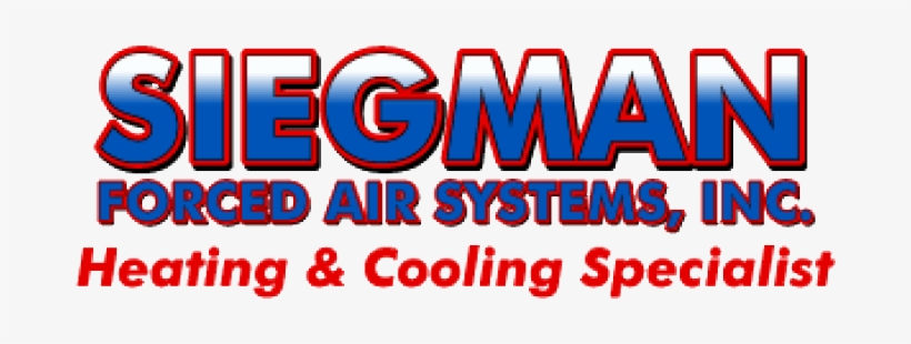 Siegman Forced Air Systems - Electric Blue, transparent png download