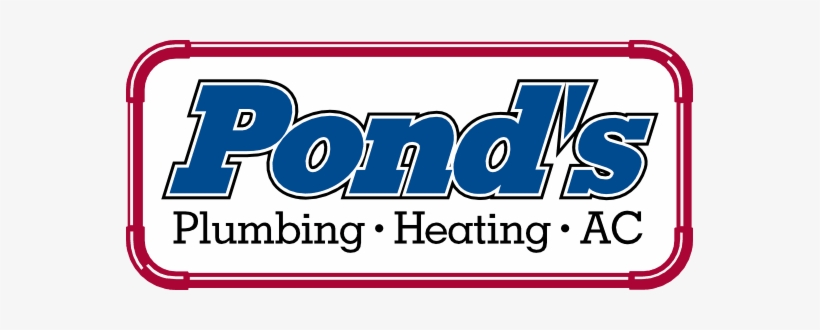 Ponds Plumbing, Heating & A/c Logo - Pond's Plumbing Heating And Air Conditioning, transparent png download