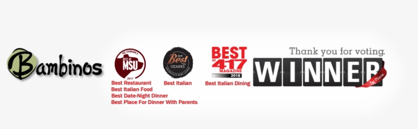 Bambinos Cafe Bambinos Cafe - Best Of The Best, transparent png download