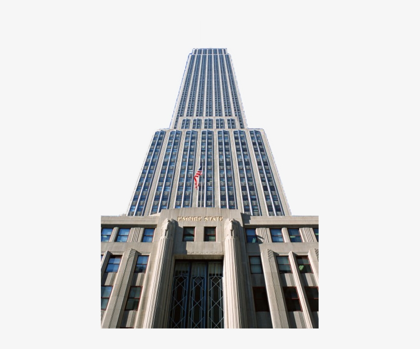 Empire State Chrysler Rockefeller Center The New - Empire State Building, transparent png download