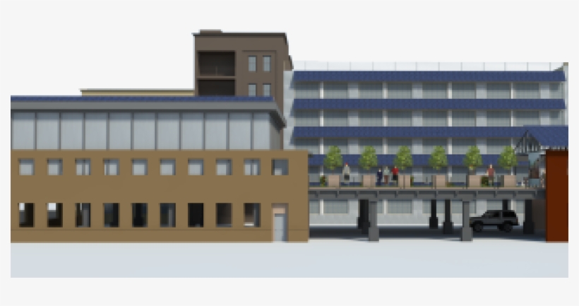 Why Affordable And Mixed-income Housing In Midtown - Commercial Building, transparent png download