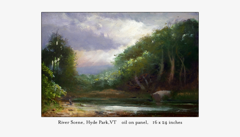 Hydepark - Frank Mason Painter Landscape, transparent png download