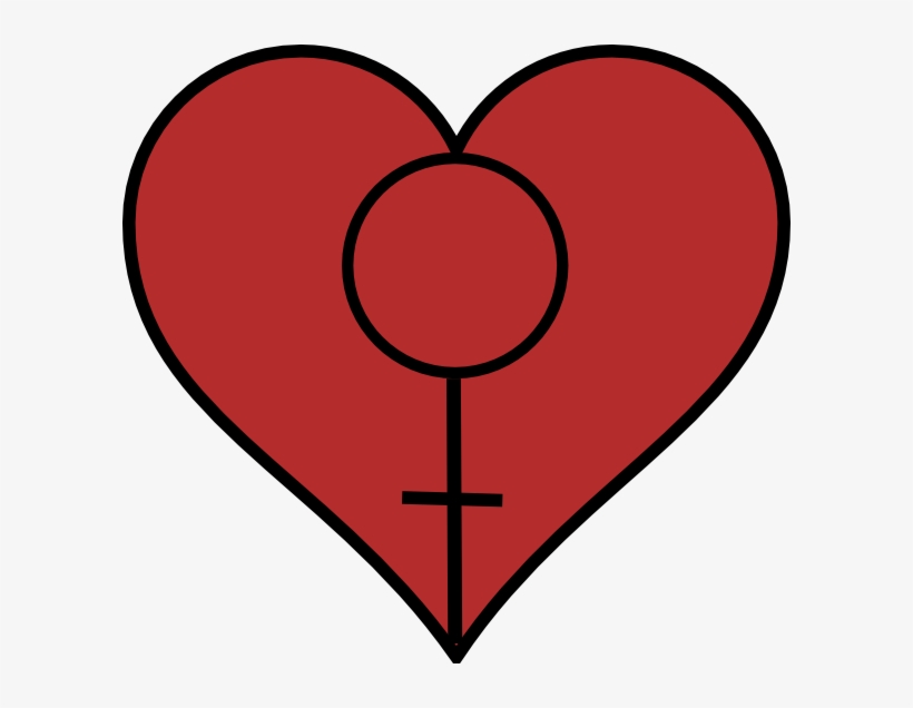 How To Set Use Feminist Heart 4 Clipart, transparent png download