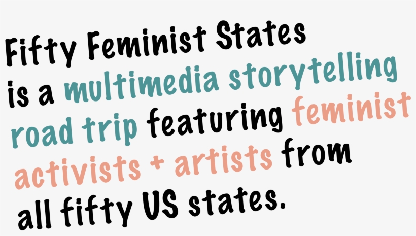 Fifty Feminist States Is A Multimedia Storytelling - Know My Schist Tile Coaster, transparent png download