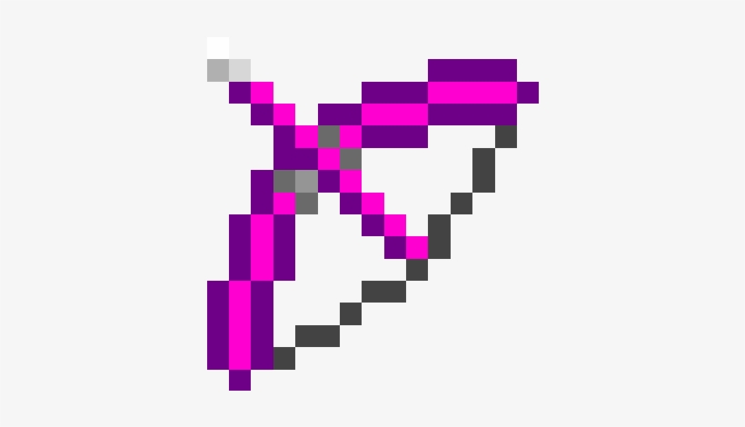 Minecraft Png Library - Minecraft Pfeil Und Bogen, transparent png download