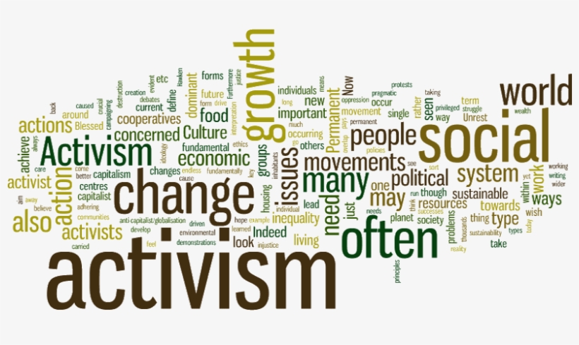 Activism1 - Activism Words, transparent png download