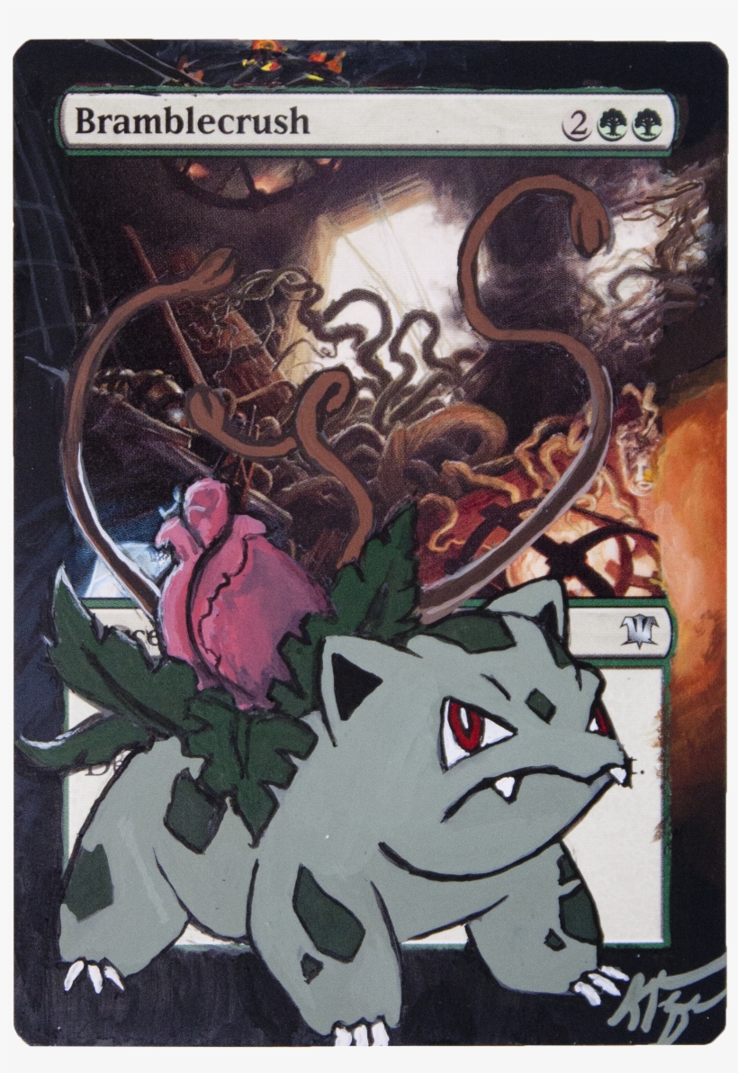 Ivysaur - Wizards Of The Coast Magic The Gathering: Bramblecrush, transparent png download