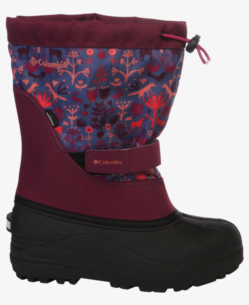 Columbia Girls Grade School/pre-school Powderbug Plus - Snow Boot, transparent png download