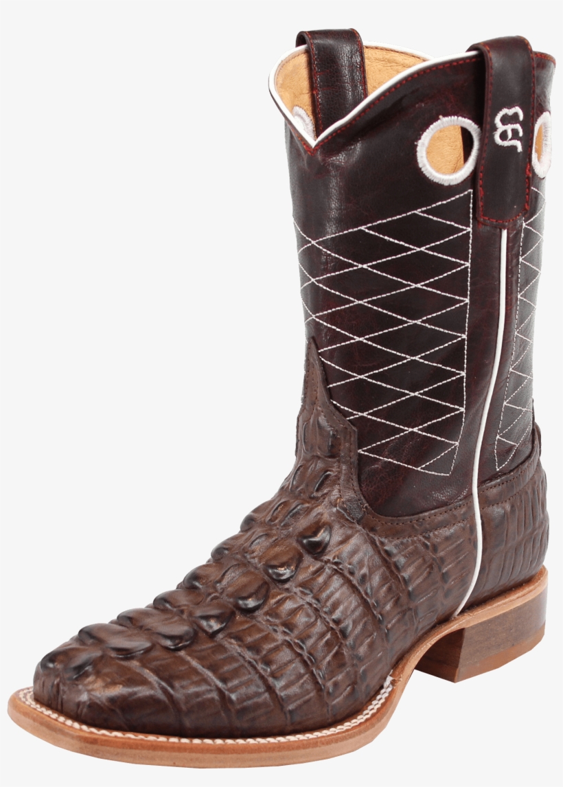 Anderson Bean Horsepower Kid's Leather Caiman Tail - Boot, transparent png download