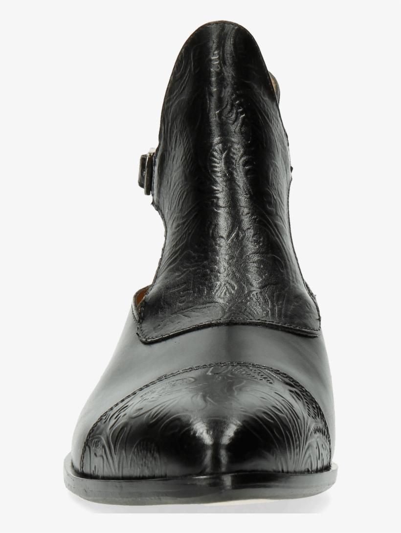 Ankle Boots Jessy 21 Floral Print Black - Chelsea Boot, transparent png download