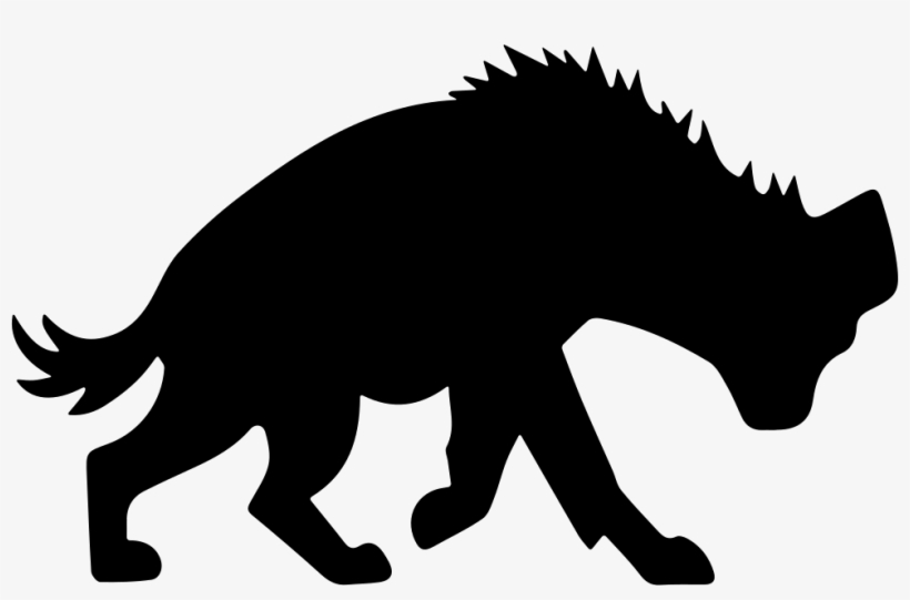 Hyena Shape Comments - Hyena Icon Png, transparent png download