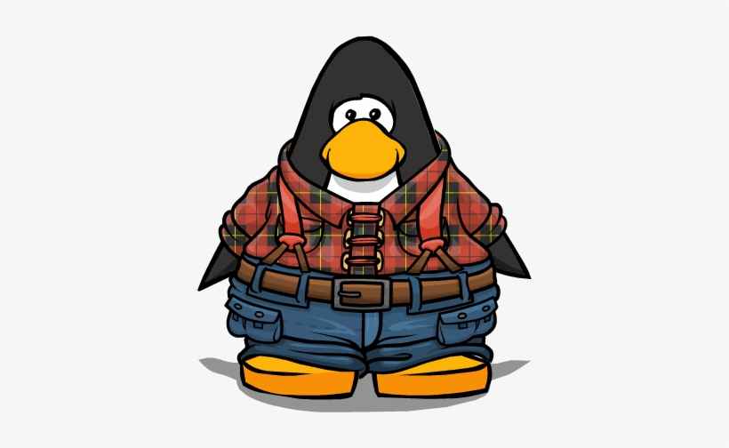 Lumberjack Look From A Player Card - Blue Cp, transparent png download